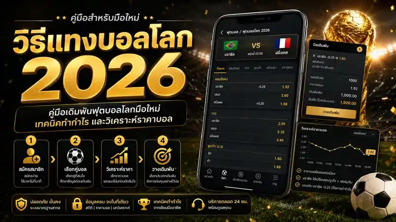 วิธีแทงบอลโลก